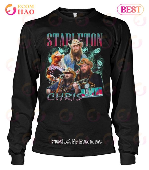 Chris Stapleton LVII Super Bowl T-Shirt