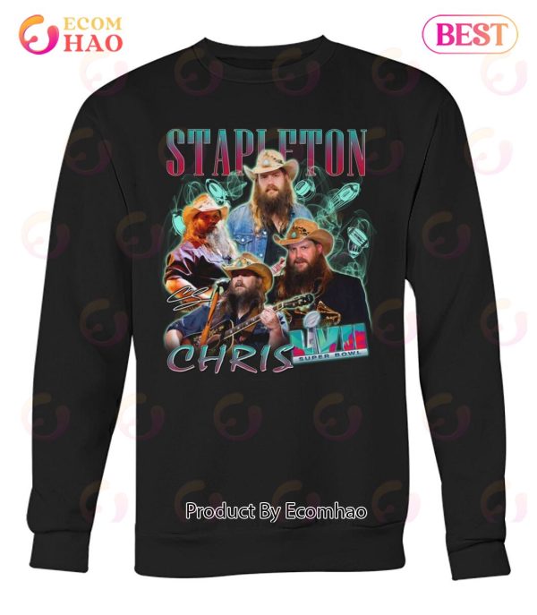 Chris Stapleton LVII Super Bowl T-Shirt