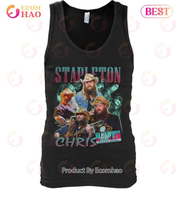 Chris Stapleton LVII Super Bowl T-Shirt