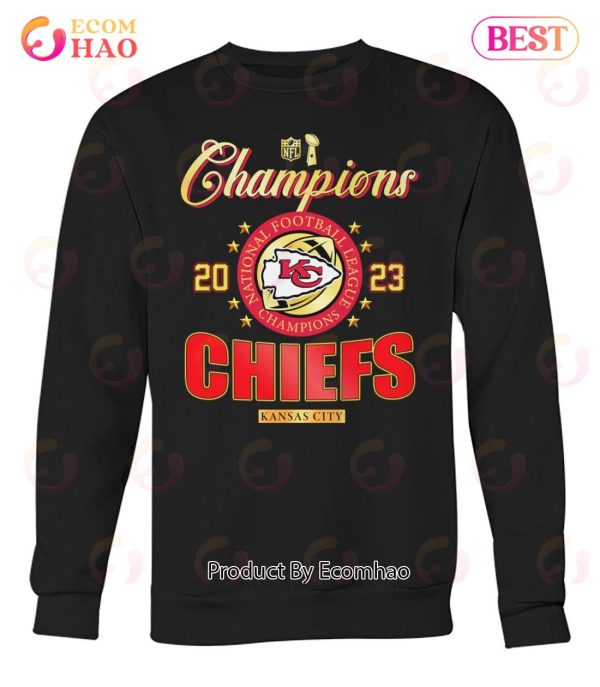 NFL Champions 2023 Kansas City Chiefs T-Shirt