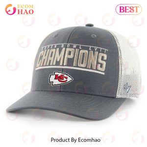 Super Bowl LVII Champions Kansas City Chiefs Grey Cap
