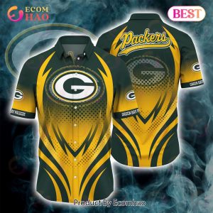 SALE NHL Green Bay Packers Button Down Shirt 3D Print H04FS