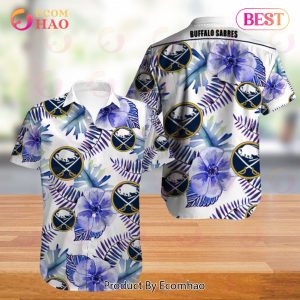 SALE NHL Hot Buffalo Sabres Hawaiian Shirt Big Floral Button Up