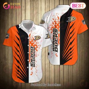 SALE NHL Men’s Anaheim Ducks Shirts Short Sleeve