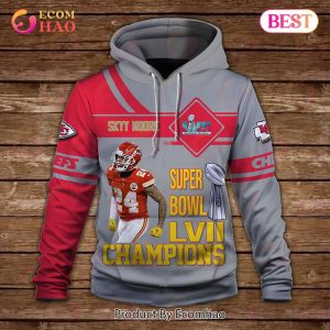 Skyy Moore Gamedays Are For The Chop Kansas City Chiefs Super Bowl Champion 2023 Unisex 3D Hoodie