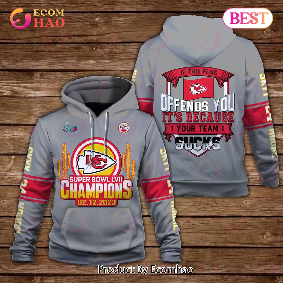 Skyy Moore 24 Go Chiefs Kansas City Chiefs Super Bowl Champion 2023 3D  Pullover Hoodie - T-shirts Low Price