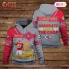 Travis Kelce If This Flag Offends You It Is Because Your Team Bad Kansas City Chiefs Super Bowl Champion 2023 Unisex 3D Hoodie