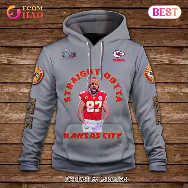 Top-selling Item] Chad Henne 4 Kansas City Chiefs Super Bowl LVII Game 3D  Unisex Jersey - Red