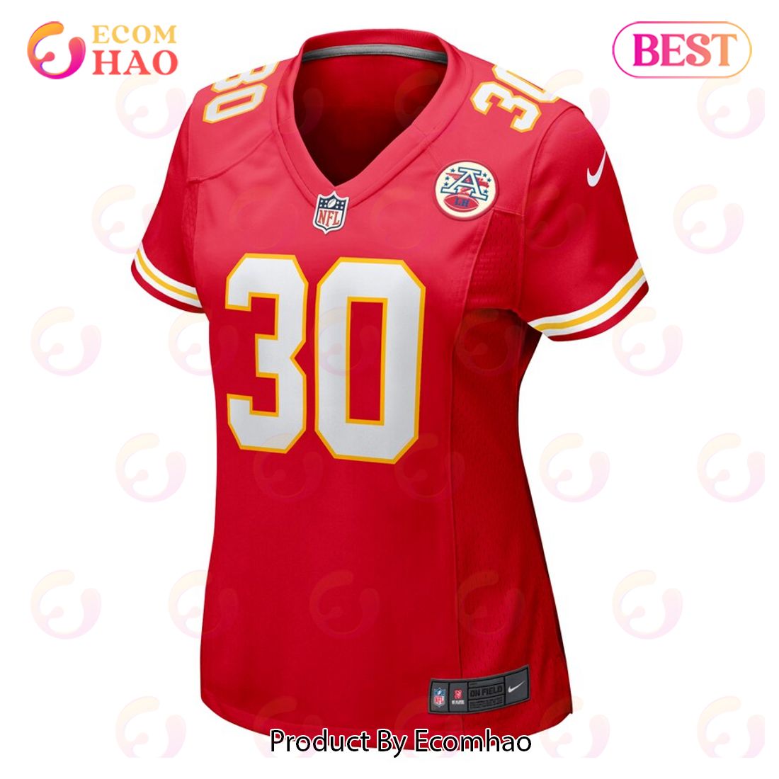 Alex Brown Kansas City Chiefs Nike Women’s Game Jersey – Red Luxury Items