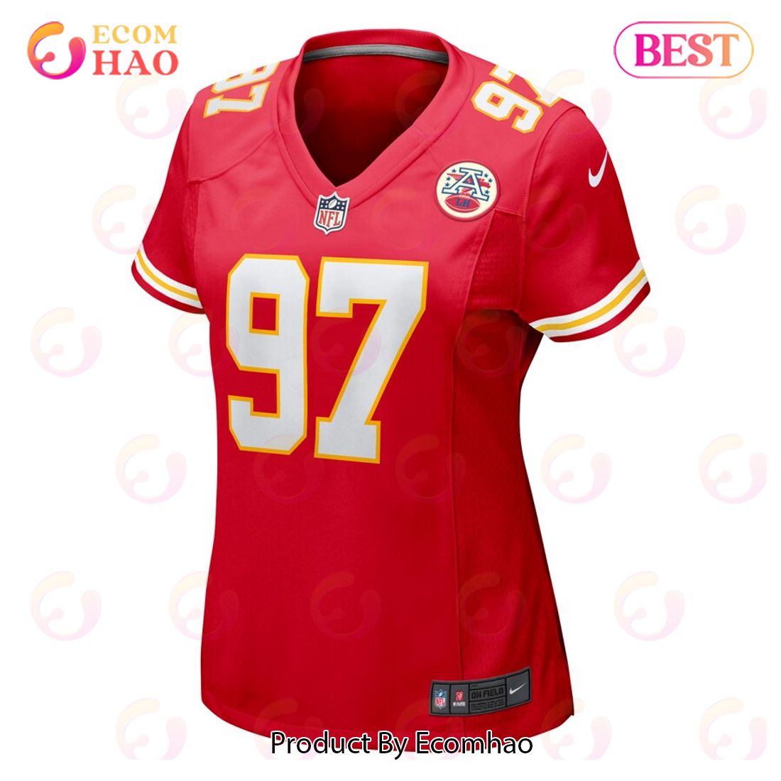 Alex Okafor Kansas City Chiefs Nike Women’s Game Jersey – Red Luxury Items