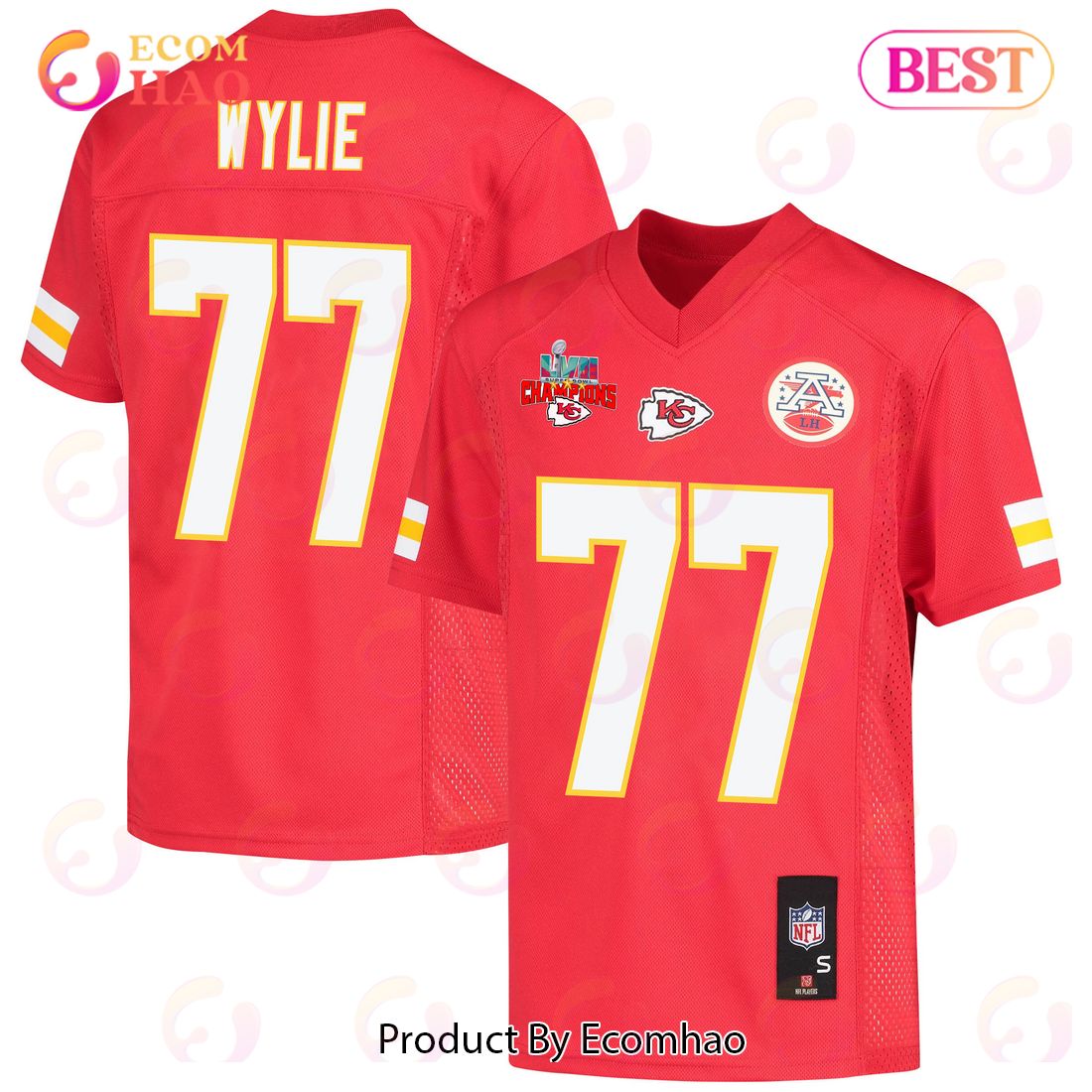 Alex Okafor Kansas City Chiefs Nike Women’s Game Jersey – Red