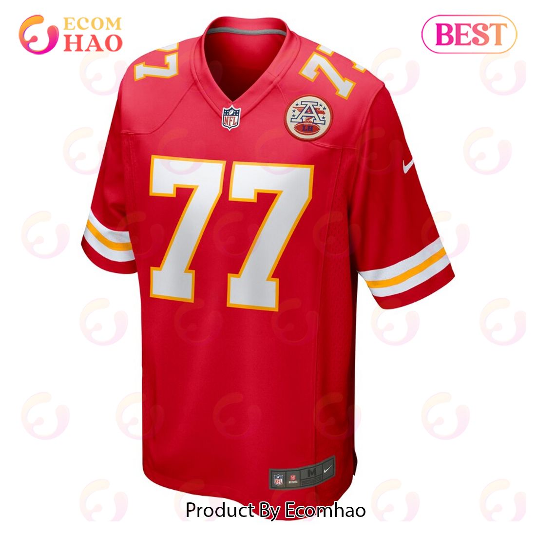 Andrew Wylie Kansas City Chiefs Nike Game Jersey – Red Luxury Items