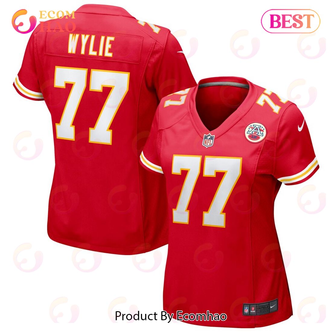 Andrew Wylie Kansas City Chiefs Nike Women’s Game Jersey – Red Luxury Items