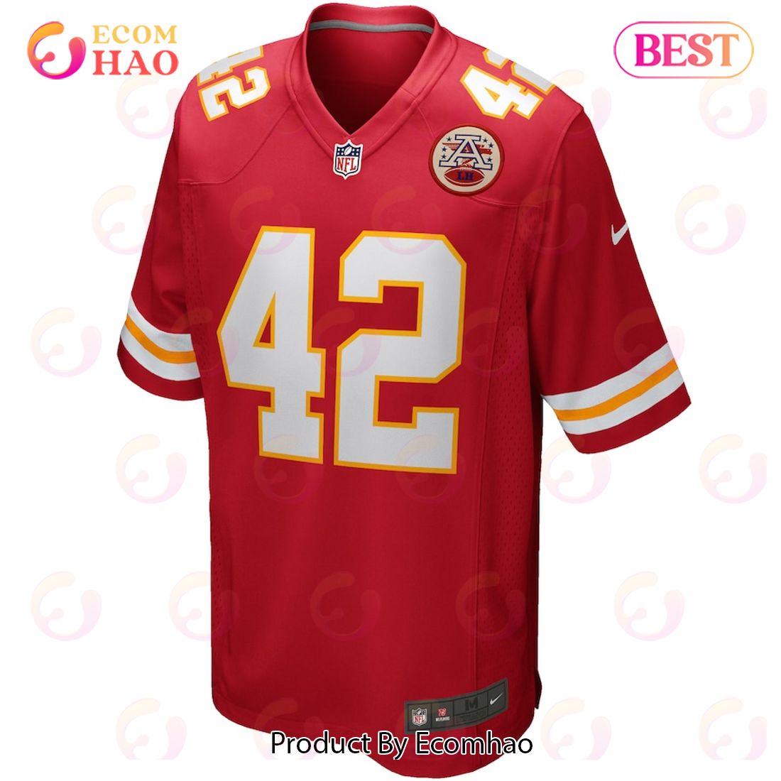 Anthony Sherman Kansas City Chiefs Nike Team Game Jersey – Red Luxury Items