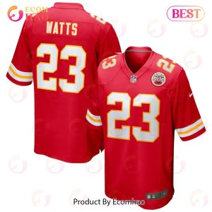 Armani Watts Kansas City Chiefs Nike Game Jersey – Red
