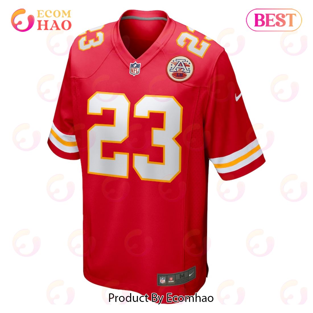 Armani Watts Kansas City Chiefs Nike Game Jersey – Red Luxury Items