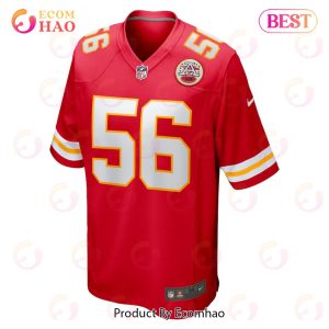 Ben Niemann Kansas City Chiefs Nike Game Jersey – Red
