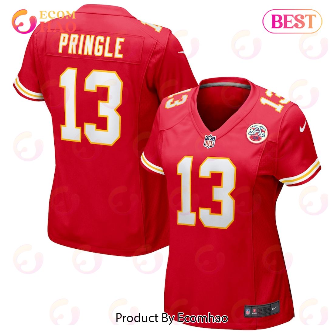 Byron Pringle Kansas City Chiefs Nike Women’s Game Jersey – Red Luxury Items