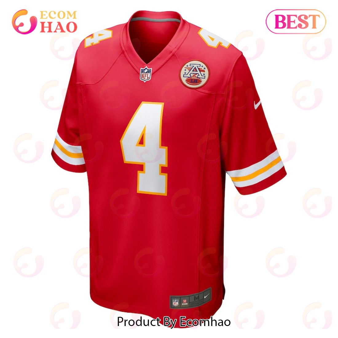 Chad Henne Kansas City Chiefs Nike Game Jersey – Red Luxury Items