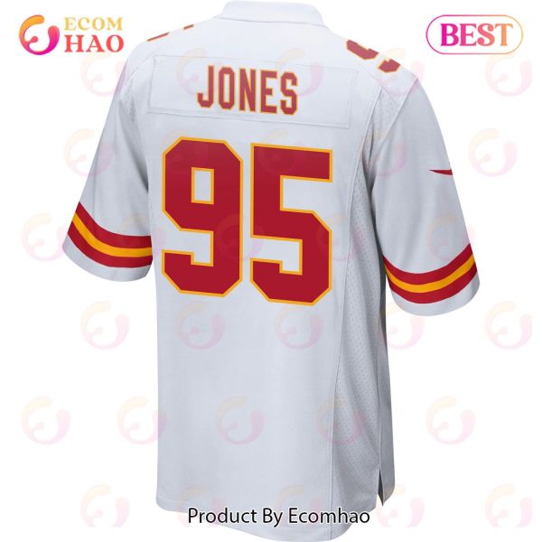 Top-selling Item] Chris Jones 95 Kansas City Chiefs Super Bowl LVII Game 3D  Unisex Jersey - Youth Red