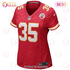 Christian Okoye Kansas City Chiefs Nike Women’s Game Retired Player Jersey – Red