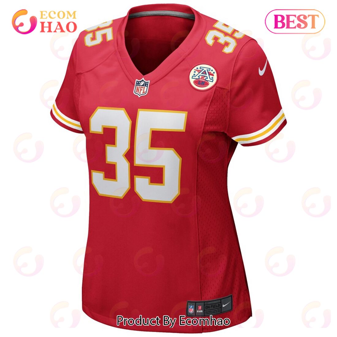 Christian Okoye Kansas City Chiefs Nike Women’s Game Retired Player Jersey – Red Luxury Items