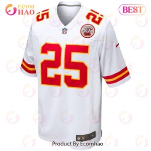 Clyde Edwards-Helaire Kansas City Chiefs Nike Game Jersey – White