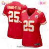 Clyde Edwards-Helaire Kansas City Chiefs Nike Women’s Player Game Team Jersey – Red