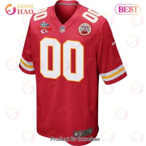 Top-selling Item] Chad Henne 4 Kansas City Chiefs Super Bowl LVII Game 3D  Unisex Jersey - Red