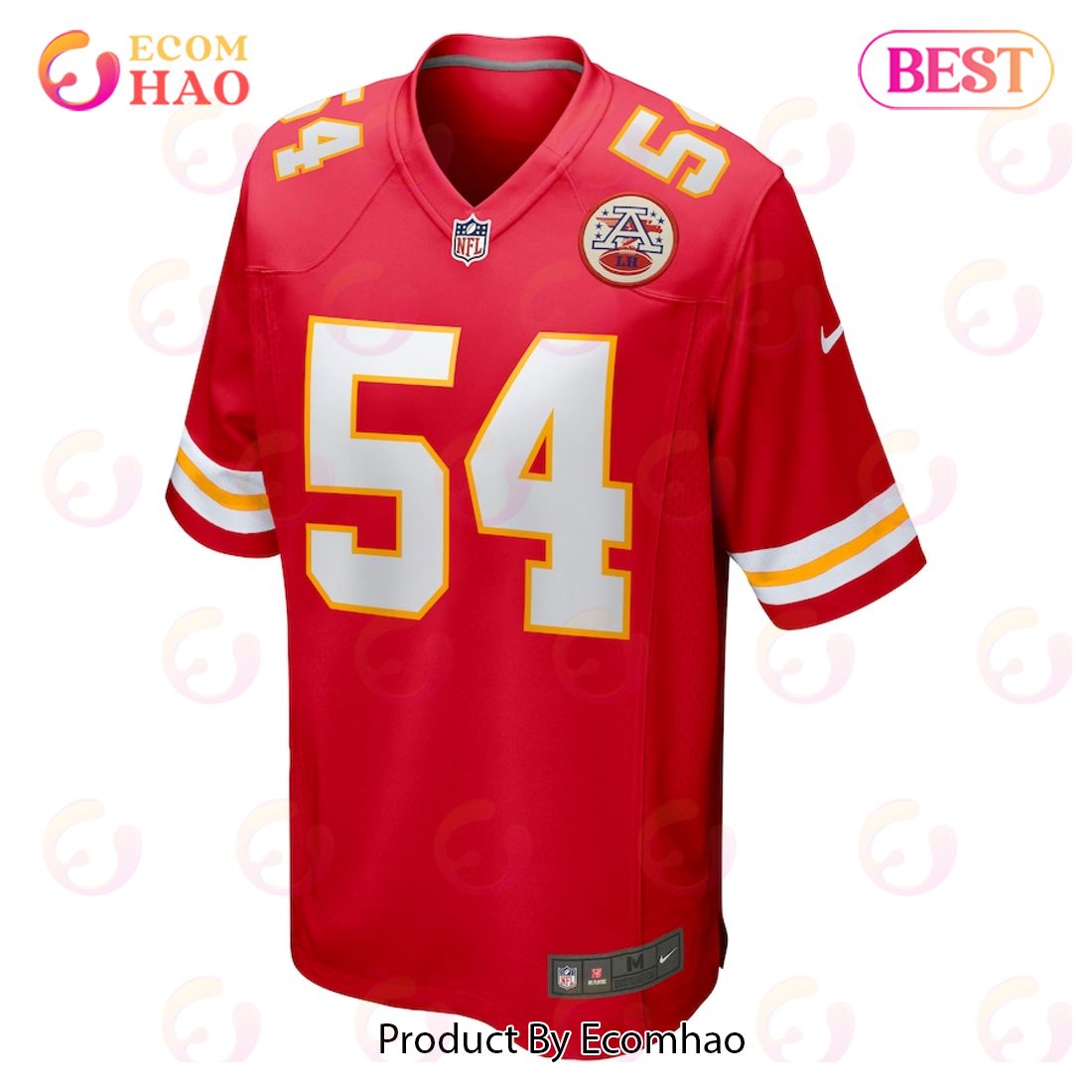 Damien Wilson Kansas City Chiefs Nike Game Jersey – Red Luxury Items