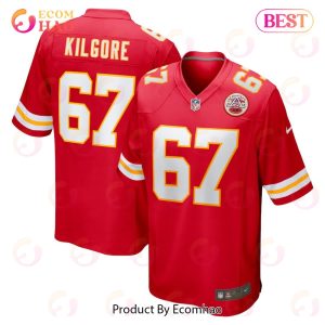 Daniel Kilgore Kansas City Chiefs Nike Game Jersey – Red