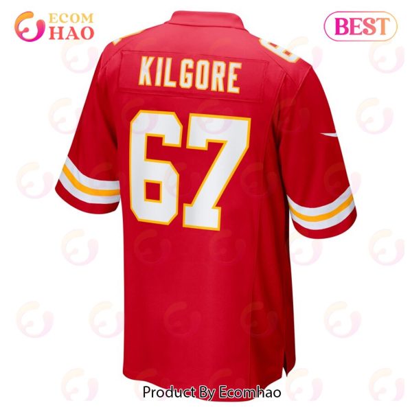 Daniel Kilgore Kansas City Chiefs Nike Game Jersey – Red