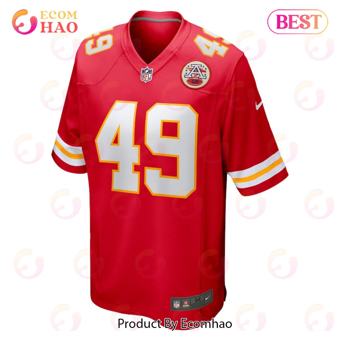 Daniel Sorensen Kansas City Chiefs Nike Game Jersey – Red Luxury Items