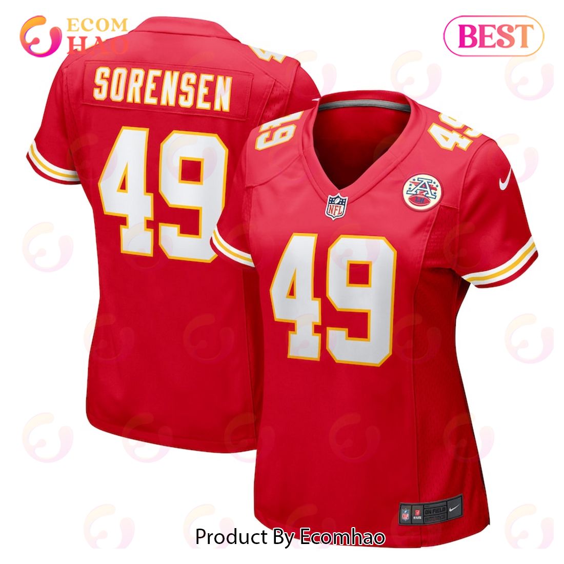 Daniel Sorensen Kansas City Chiefs Nike Women’s Game Jersey – Red Luxury Items