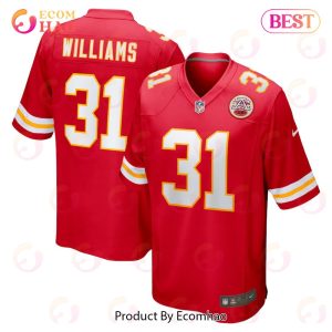 Darrel Williams Kansas City Chiefs Nike Game Jersey – Red