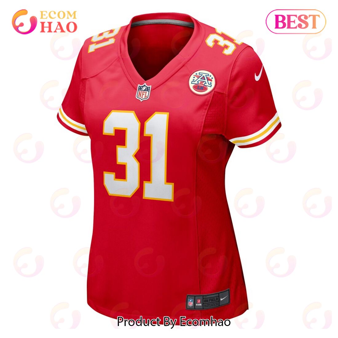 Darrel Williams Kansas City Chiefs Nike Women’s Game Jersey – Red Luxury Items