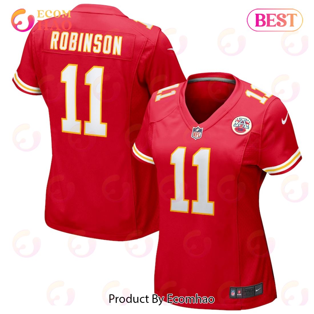 Demarcus Robinson Kansas City Chiefs Nike Women’s Game Jersey – Red Luxury Items