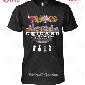 Chicago City Of Champions T-Shirt