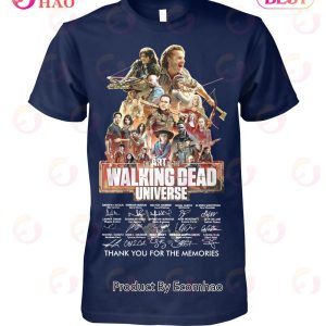 The Art Of The Walking Dead Universe Thank You For The Memories T-Shirt