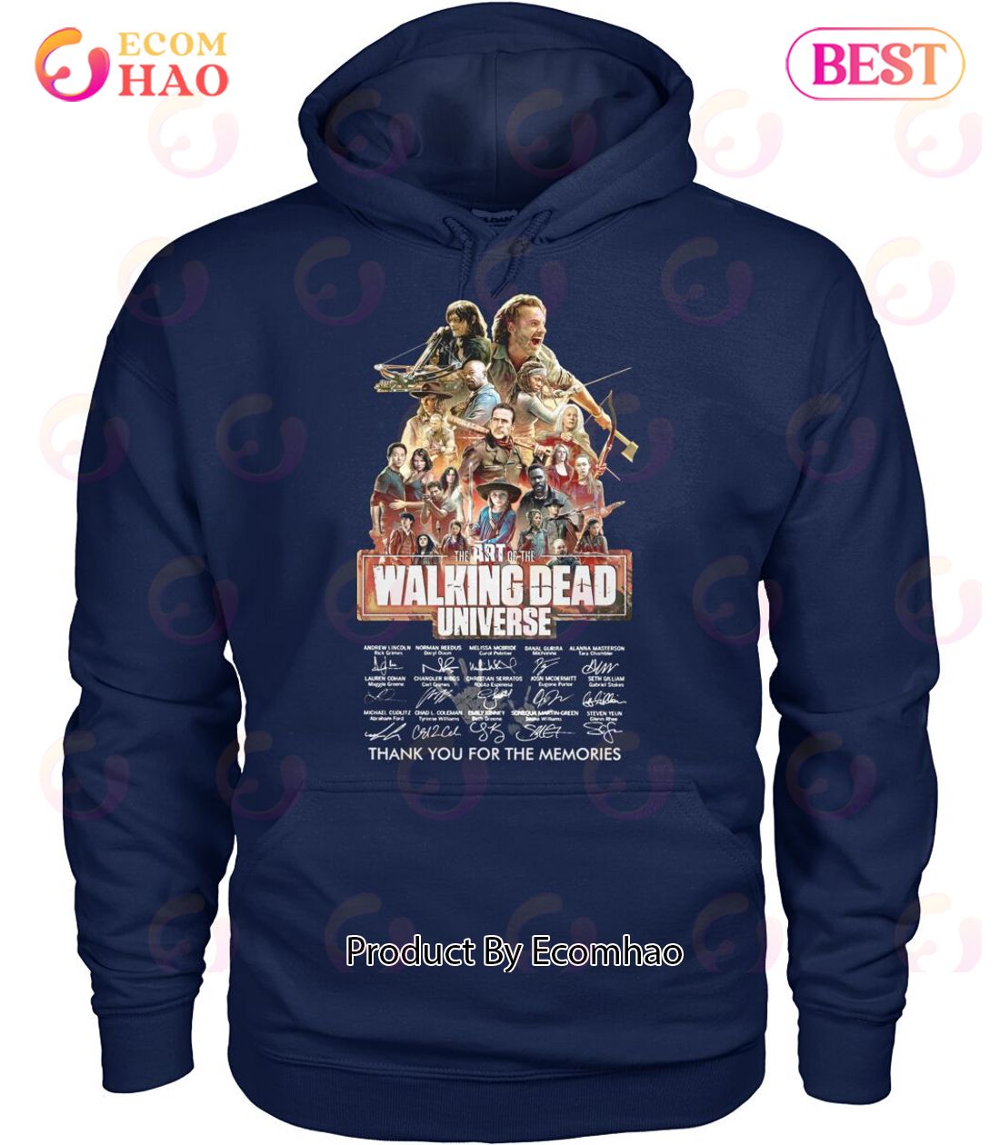 The Art Of The Walking Dead Universe Thank You For The Memories T-Shirt