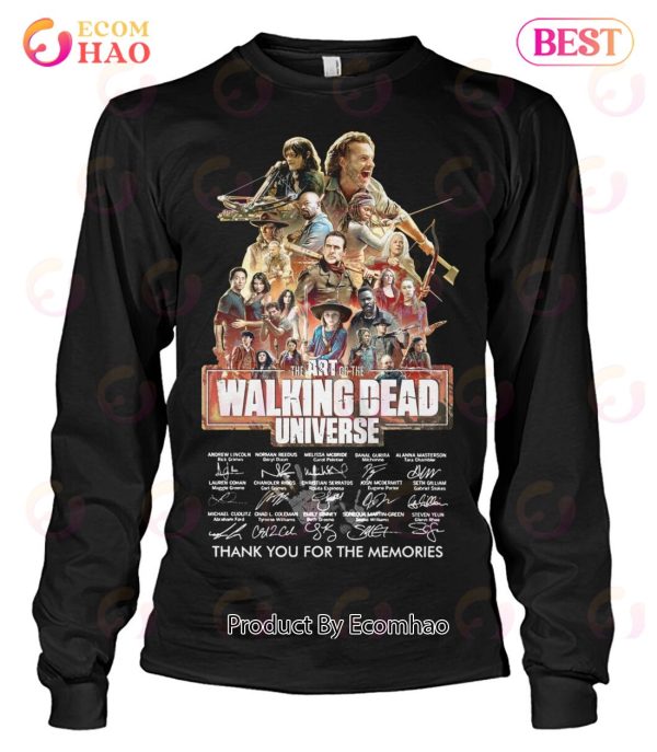 The Art Of The Walking Dead Universe Thank You For The Memories T-Shirt