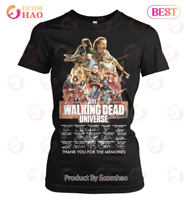 The Art Of The Walking Dead Universe Thank You For The Memories T-Shirt