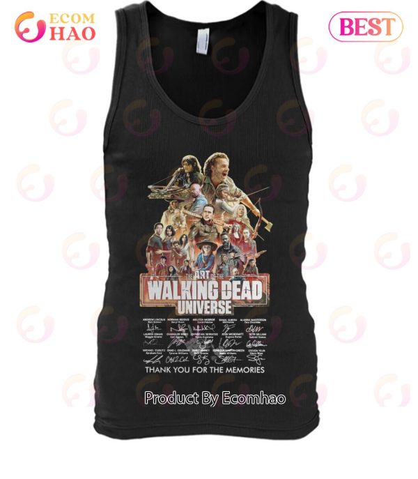 The Art Of The Walking Dead Universe Thank You For The Memories T-Shirt