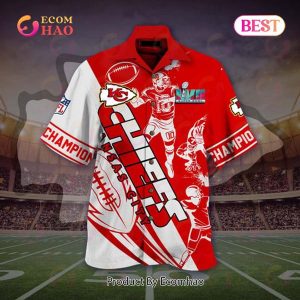 Chiefs Kansas City Super Bowl LVII Champions Hawaiian Shirt, Short Sleeve Shirt
