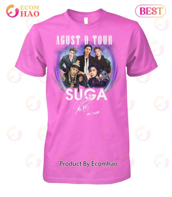 Agust D Tour Suga Signature BTS-Suga T-Shirt