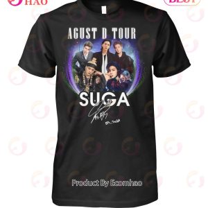Agust D Tour Suga Signature BTS-Suga T-Shirt