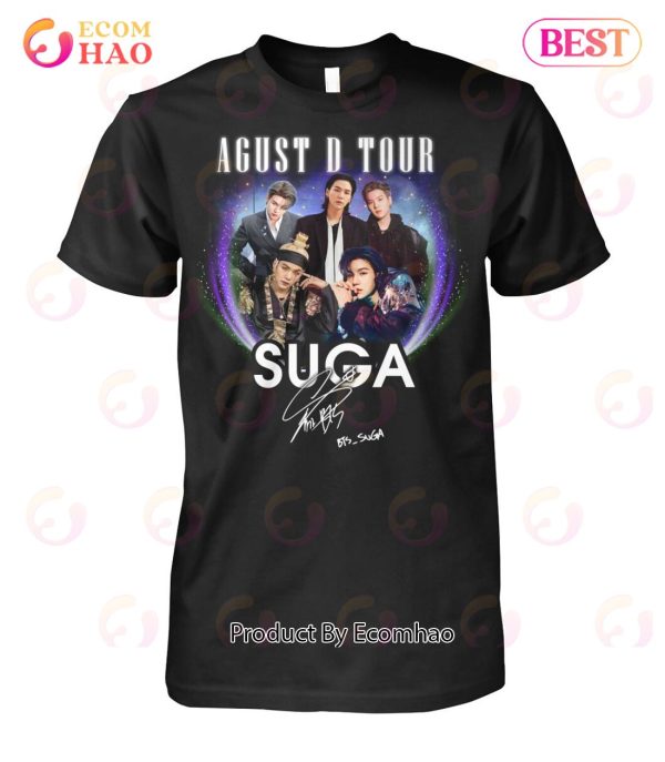 Agust D Tour Suga Signature BTS-Suga T-Shirt