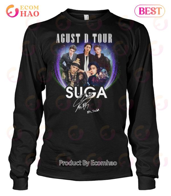 Agust D Tour Suga Signature BTS-Suga T-Shirt