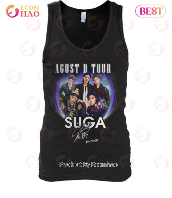 Agust D Tour Suga Signature BTS-Suga T-Shirt