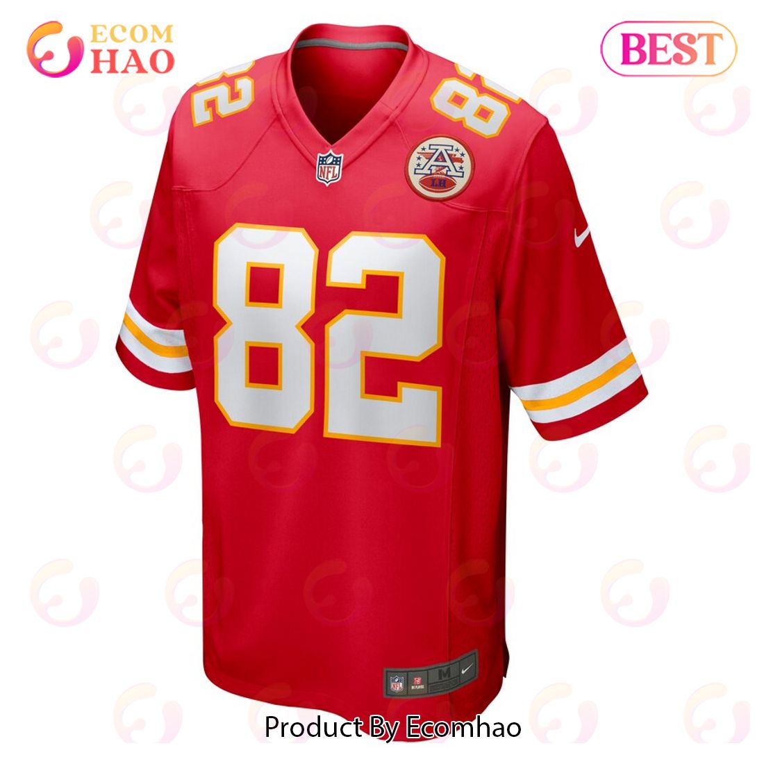 Deon Yelder Kansas City Chiefs Nike Game Jersey – Red Luxury Items